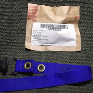Strap, Suspension, holder-hanging suspension asm, C-130 oxygen mask