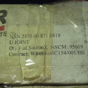 U-joint, 1 Spicer, 4 in 1 box that have been disassembled