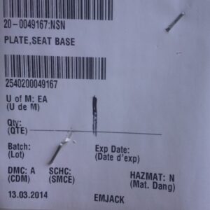 Seat Base Plate