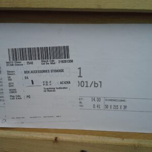 Stowage Box, Accessories