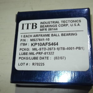 Bearing, KP10AFS464, RBC