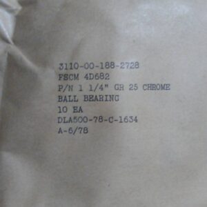Bearing, boxes of 10 ball bearing balls