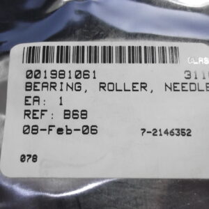 Bearing, Roller, Needle, 2 to steve - sample