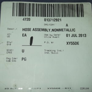 Hose asm, hydraulic, 3/4" x 50" overall, SAE100R2AT, 2250 PSI, 1Q2005