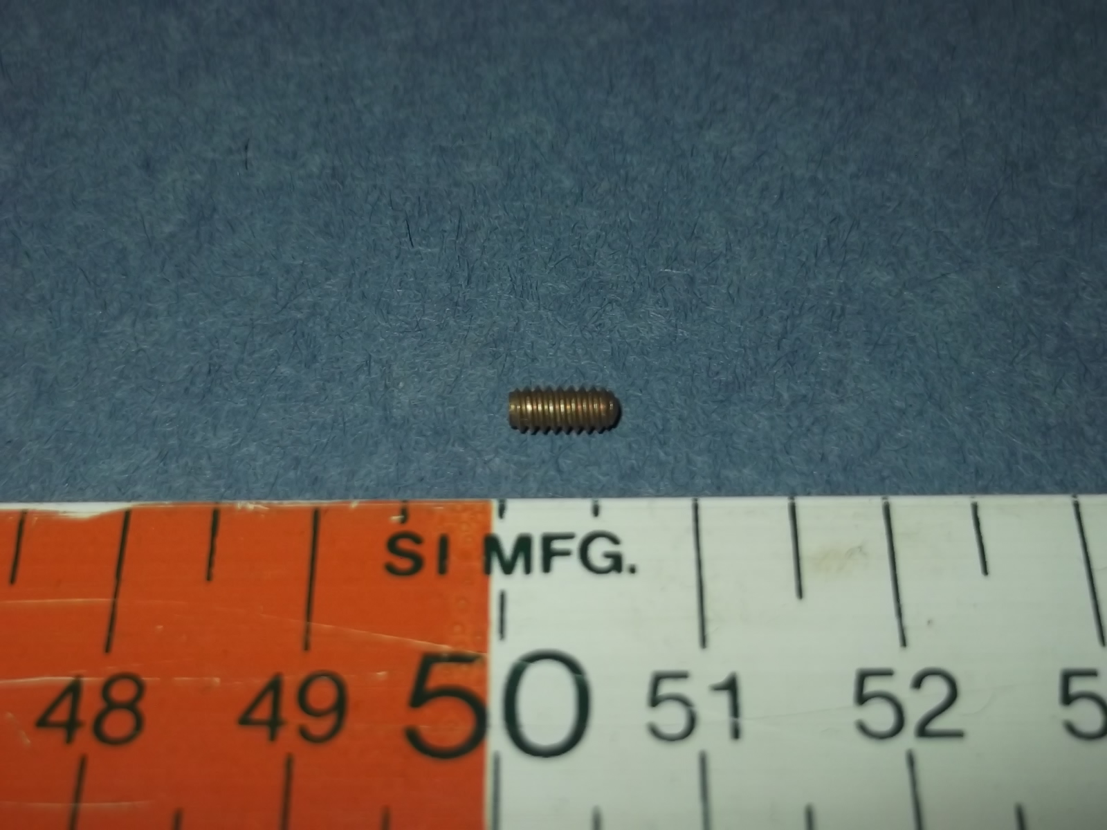 Setscrew, Allen drive, #4-40 x 1/4" - Image 2
