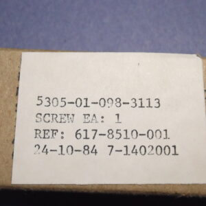 Machine screw, Filister head, Phillips drive, #8 x 3/4, UNC-32, Red