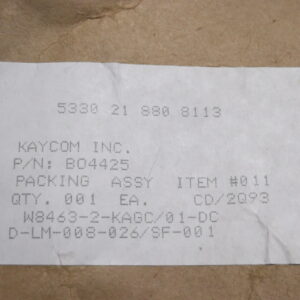 Packing assembly