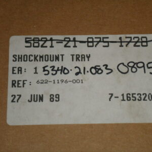 Shockmount Tray, Avionics