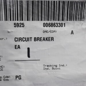 Circuit Breaker, 15a, panel mount