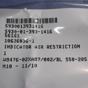Air Filter Restriction Indicator Switch, 6.2kPa/25"H2O, 1/8"NPTF