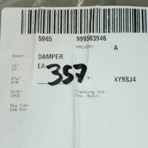 Damper, earmuff