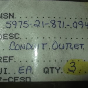 Conduit outlet, 1", CSA wet location