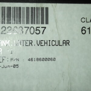 Tank, water, vehicular, headlamp and windshield washer fluid, G 300 CDI