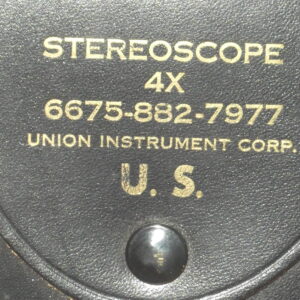 Stereoscope, also 6675-00-882-7977