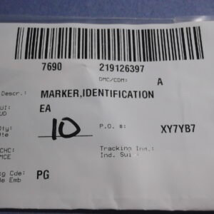 Marker, identification, "WARNING LIGHT"