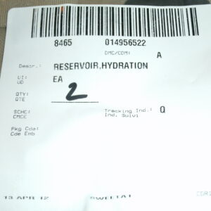 Reservoir, hydration