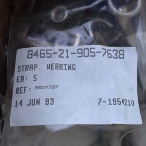Webbing strap with snap hook