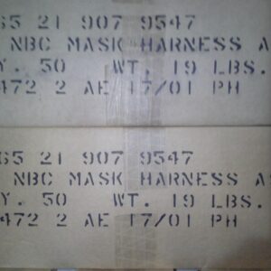 C4 NBC mask shoulder / waist harness