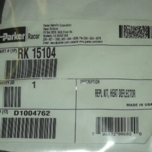 Fuel Filter Heat Deflector RK15104